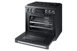 36" Pro Gas Range, Graphite Stainless Steel, Liquid Propane