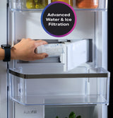 GE Profile™ ENERGY STAR® 29 Cu. Ft. Smart Fingerprint Resistant 4-Door French-Door Refrigerator with Door In Door