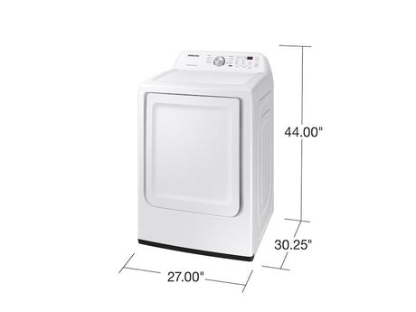 7.2 cu. ft. Gas Dryer with Sensor Dry in White