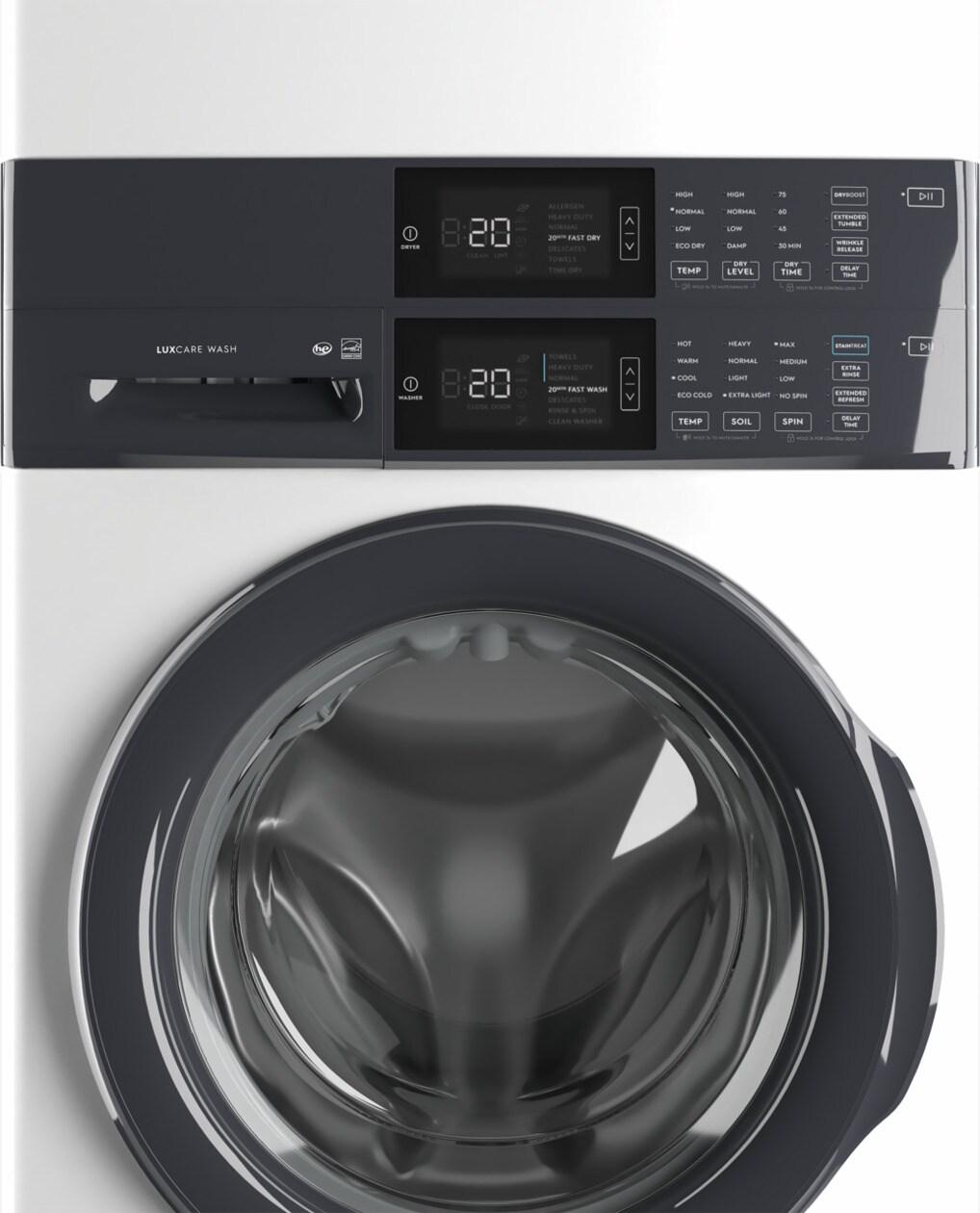 Electrolux Laundry Tower Single Unit Front Load 4.4 Cu. Ft. Washer & 8 Cu. Ft. Electric Dryer