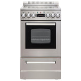 Avanti ELITE Series 20" Electric Range Oven - Stainless Steel / 2 cu. ft.