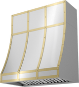 Duct Cover Banding Kit, 36in x 12in, Satin Gold