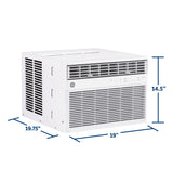 GE® 12,000 BTU Smart Electronic Window Air Conditioner for Large Rooms up to 550 sq. ft.