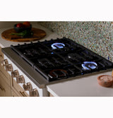 Café™ 36" Commercial-Style Gas Rangetop with 6 Burners (Natural Gas)