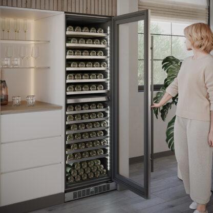 Silhouette Pro - 24" Built-in Wine Cellar In Stainless Steel