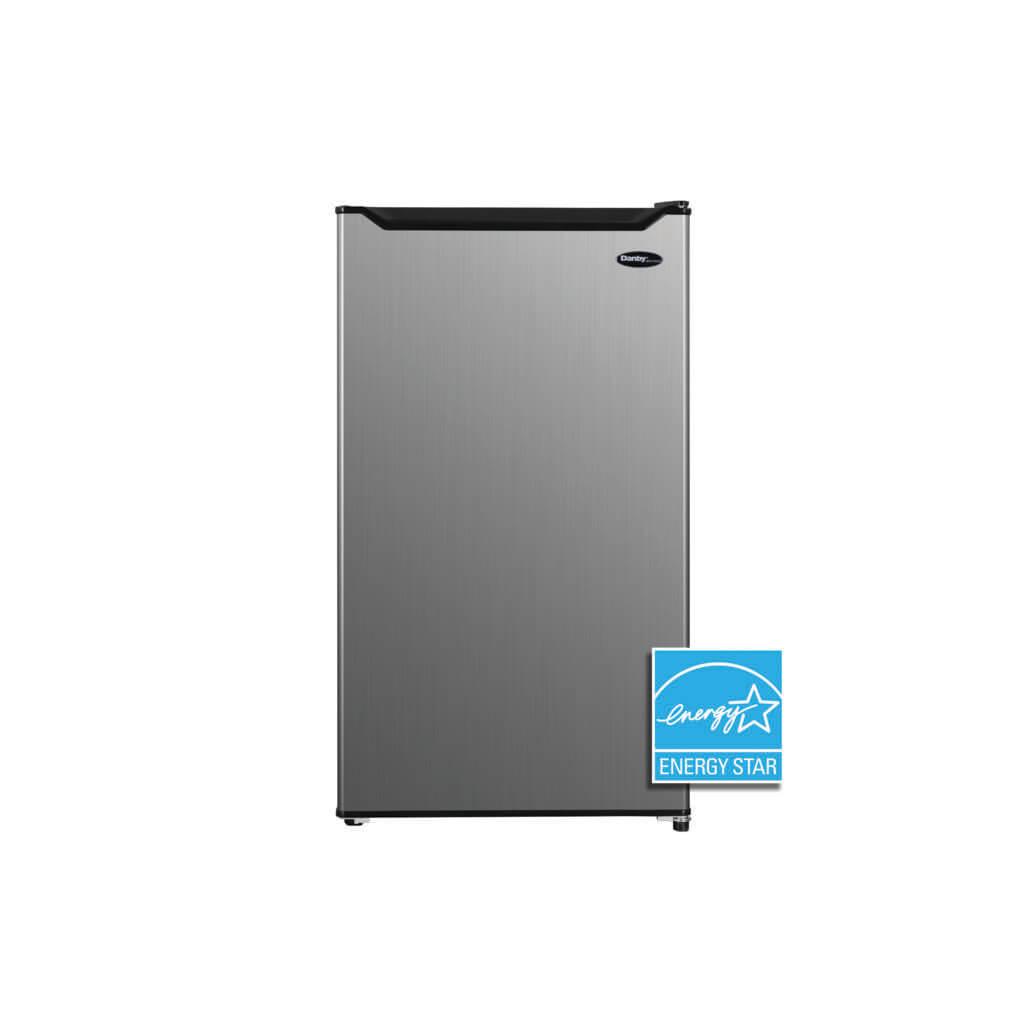 Danby 3.2 cu. ft. Compact Fridge in Stainless Steel