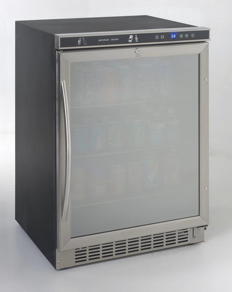 Beverage Cooler with Glass Door