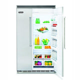 48" Custom Panel Side-by-Side Refrigerator/Freezer - FDSB5483