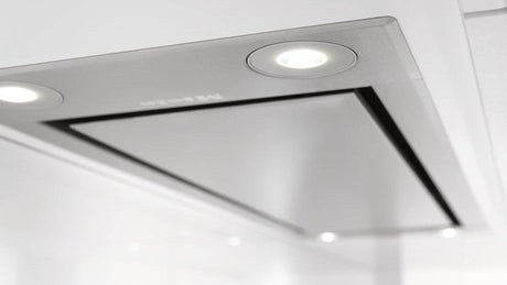 DA 2698 - Insert ventilation hood with energy-efficient LED lighting and backlit controls for easy use.