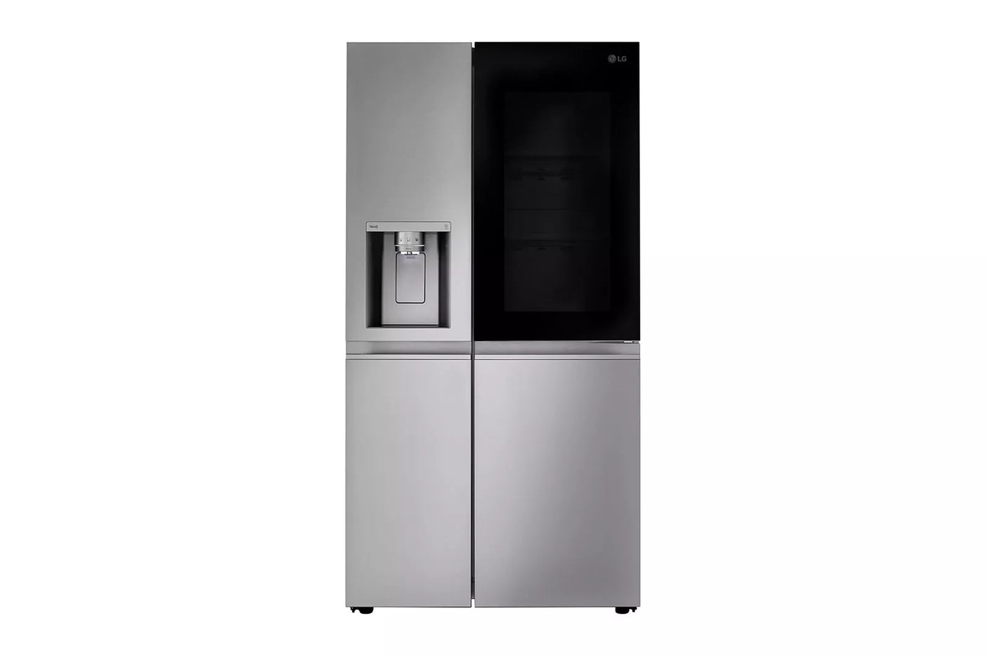 23 cu. ft. Smart Side-by-Side Counter-Depth InstaView® Refrigerator with Craft Ice™