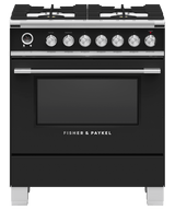 30" Series 9 Classic 4 Burner Dual Fuel Self-Cleaning Range