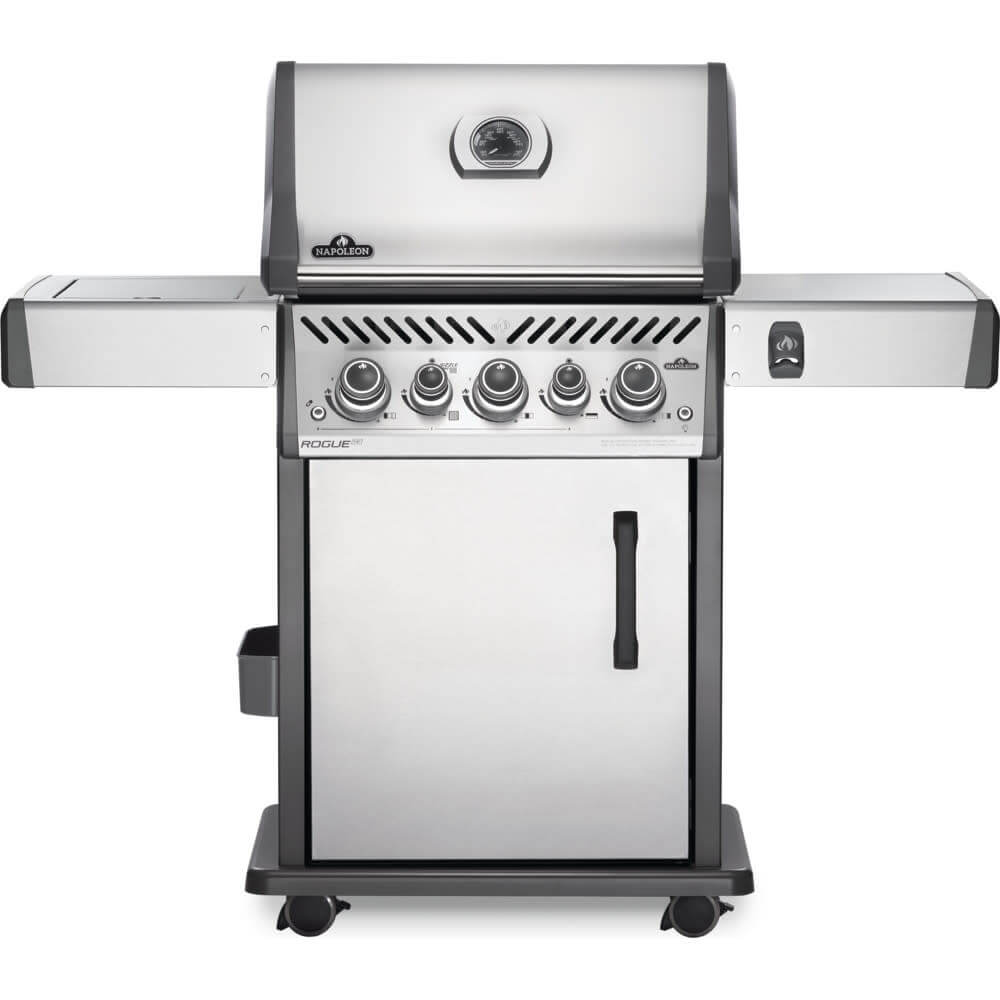 Rogue SE 425 RSIB with Infrared Side and Rear Burner , Natural Gas, Stainless Steel