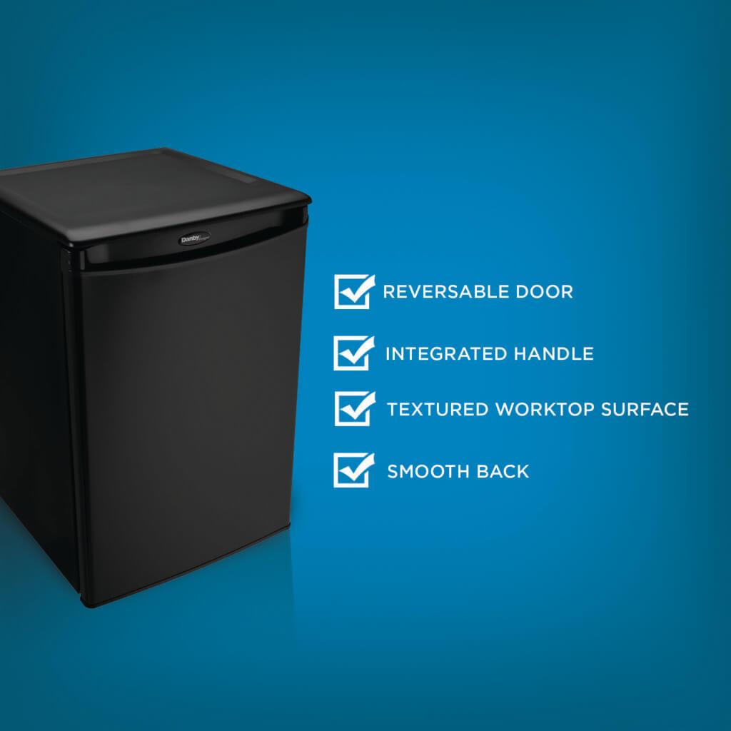 Danby 2.6 cu. ft. Compact Fridge in Black