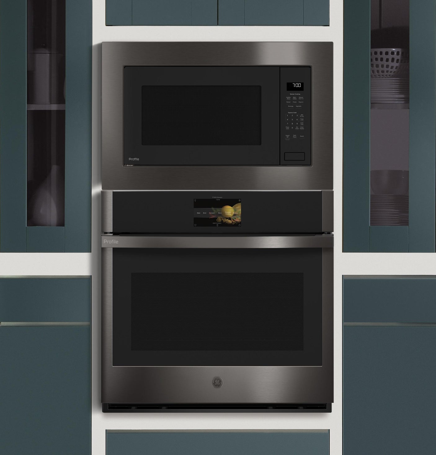 GE Profile™ 30" Smart Built-In Convection Single Wall Oven with No Preheat Air Fry and Precision Cooking