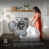 Ventless Washer/Dryer Combo LG WashCombo™ All-in-One 5.0 cu. ft. Mega Capacity with Inverter HeatPump™ Technology and Direct Drive Motor