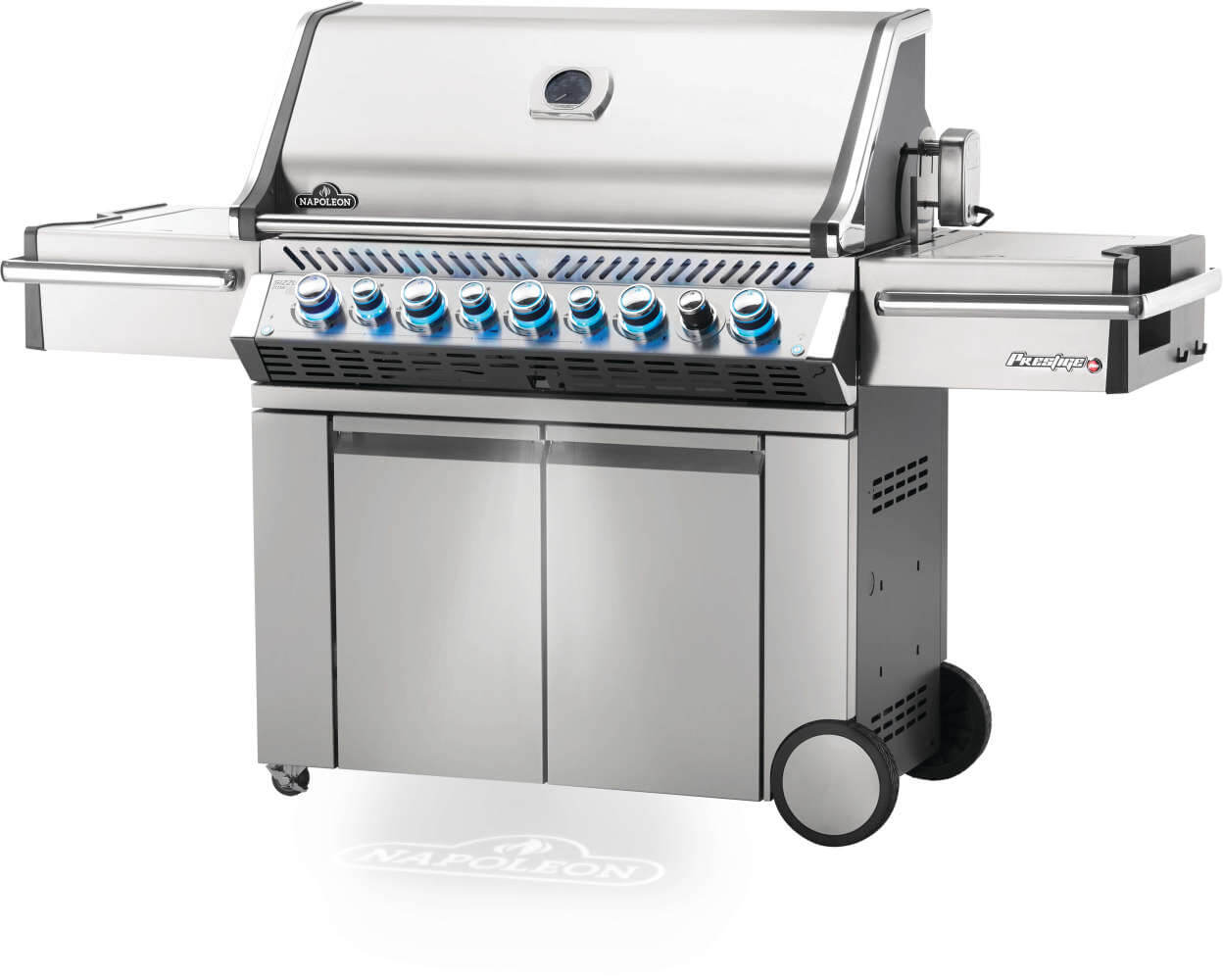 Prestige PRO 665 RSIB with Infrared Side and Rear Burners , Natural Gas, Stainless Steel