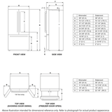 Monogram Counter-Depth French-Door Refrigerator