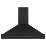 ZLINE Black Stainless Steel Range Hood with Black Stainless Steel Handle and Size Options(BS655-BS)