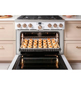 Café™ 36" Smart All-Gas Commercial-Style Range with 6 Burners (Natural Gas)