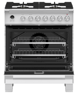 30" Series 9 Classic 4 Burner Dual Fuel Self-Cleaning Range