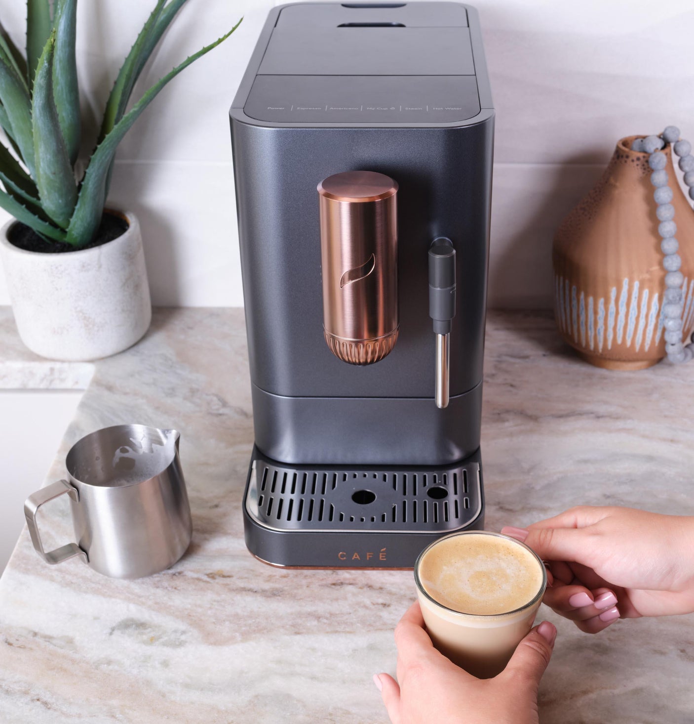 Café™ AFFETTO Automatic Espresso Machine + Frother