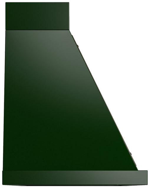 Nostalgie 60 Inch Emerald Green Wall Mount Convertible Range Hood