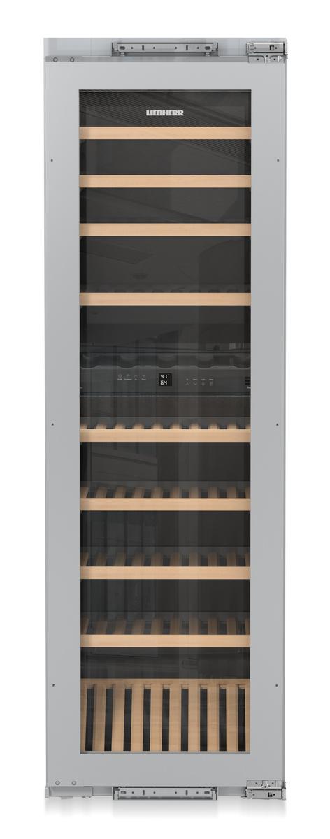 Built-in multi-temperature wine fridge