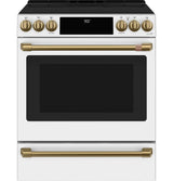 Café™ 30" Smart Slide-In, Front-Control, Induction and Convection Range with Warming Drawer