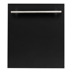 ZLINE 24 in. Dishwasher Panel with Modern Handle (DP-24) [Color: Black Matte]