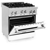 ZLINE 30" 4.0 cu. ft. Range with Gas Stove and Gas Oven in Stainless Steel (RG30) [Color: Stainless Steel]