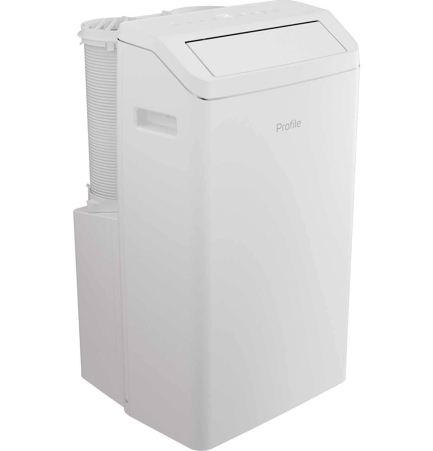 GE Profile® 12,000 BTU Dual-Hose, Inverter Heat/Cool Portable Air Conditioner with Dehumidifier and Remote, White