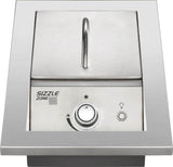 Built-in 700 Series Single Infrared Burner with Stainless Steel Cover , Natural Gas, Stainless Steel