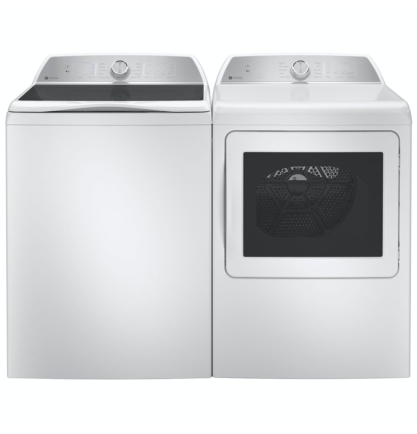 GE Profile™ ENERGY STAR® 7.4 cu. ft. Capacity aluminized alloy drum Electric Dryer with Sanitize Cycle and Sensor Dry