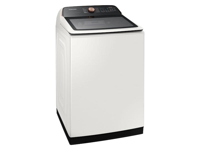 5.5 cu. ft. Extra-Large Capacity Smart Top Load Washer with Auto Dispense System in Ivory