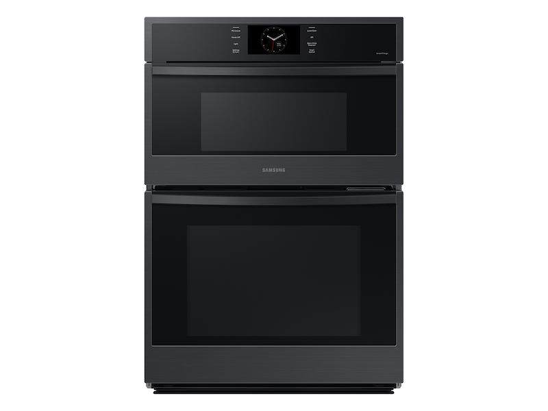 30" Microwave Combination Wall Oven with Steam Cook in Matte Black