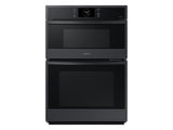 30" Microwave Combination Wall Oven with Steam Cook in Matte Black