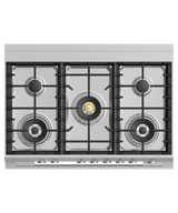 36" Series 9 Contemporary 5 Burner Dual Fuel Self-Cleaning Range