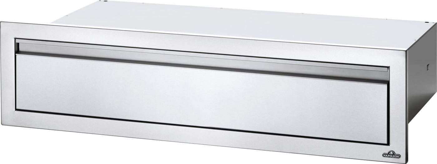 42 x 8 inch Extra Large Single Drawer, Stainless Steel