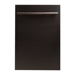 ZLINE 18 in. Dishwasher Panel in Stainless Steel with Modern Handle (DP-18) [Color: Oil Rubbed Bronze]