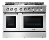 Thor Kitchen 48 Inch Dual Fuel Range In Stainless Steel - Professional - Hrd4803u