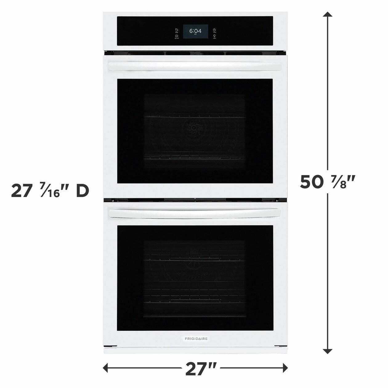 Frigidaire 27" Double Electric Wall Oven with Fan Convection