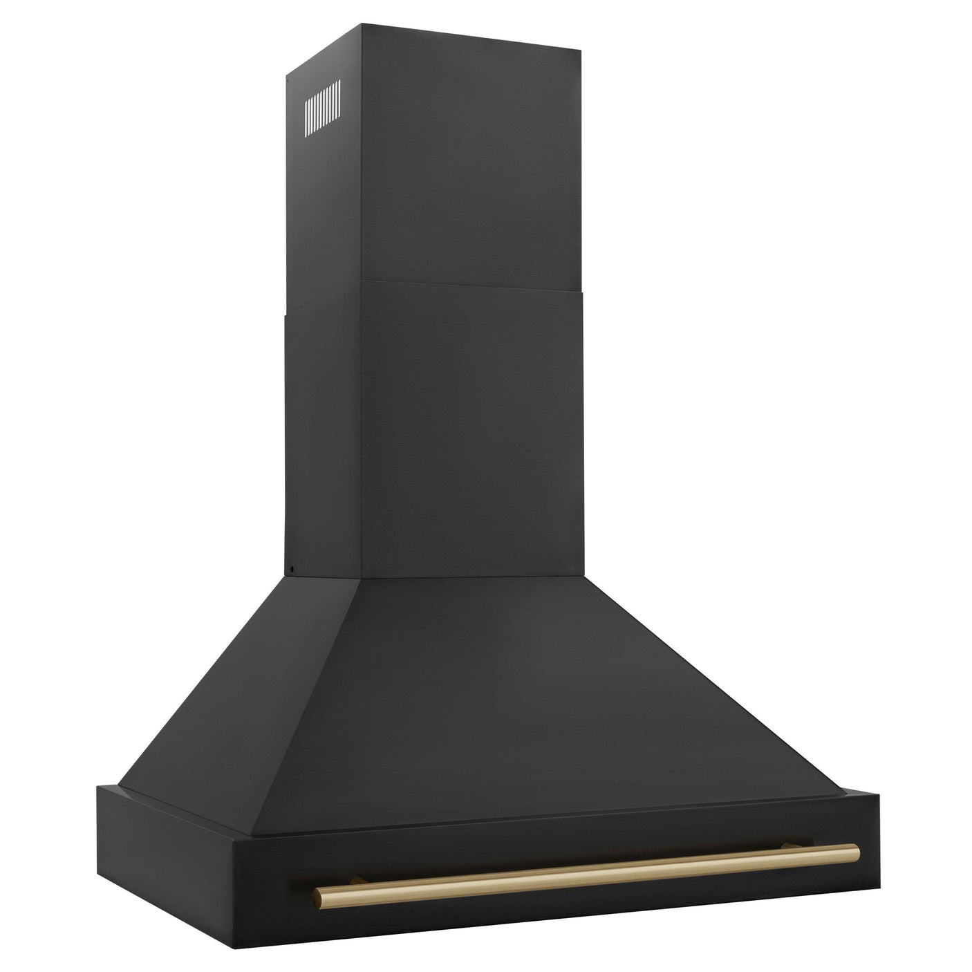 ZLINE 36 in. Autograph Edition Black Stainless Steel Range Hood with Handle (BS655Z-36) [Color: Champagne Bronze]