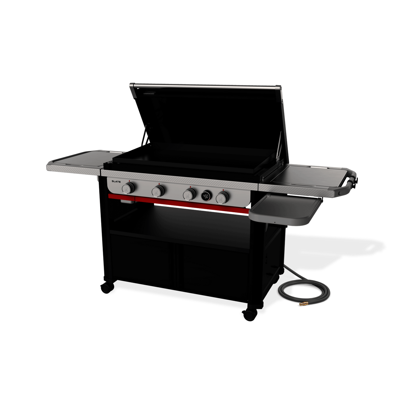 Slate® 36" Rust-Resistant Griddle (Natural Gas) - Black