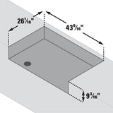 36" Drop-in Griddle Insulating Jacket