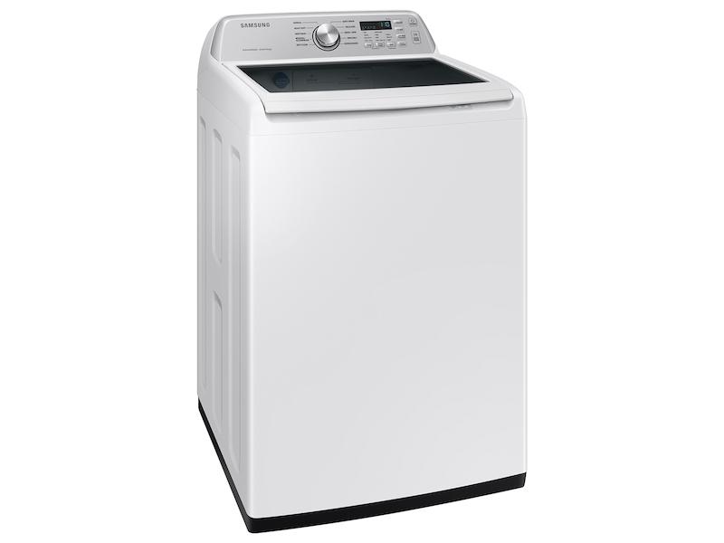 4.7 cu. ft. Large Capacity Smart Top Load Washer with Active WaterJet in White