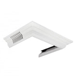 ZLINE Vented Crown Molding Profile 6 for Bright White Wall Mount Range Hoods (CM6V-KBWW)