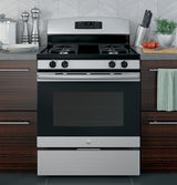 GE® 30" Free-Standing Gas Range