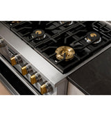 Monogram 36" Dual-Fuel Professional Range with 4 Burners and Griddle