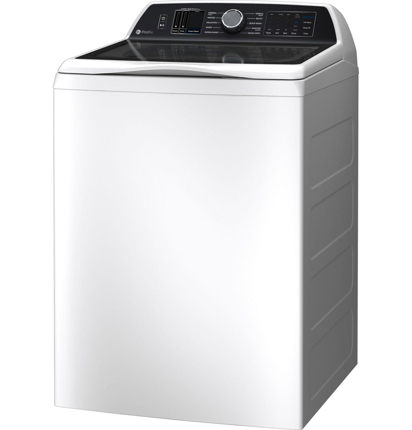 GE Profile™ ENERGY STAR® 5.4 cu. ft. Capacity Washer with Smarter Wash Technology and FlexDispense™