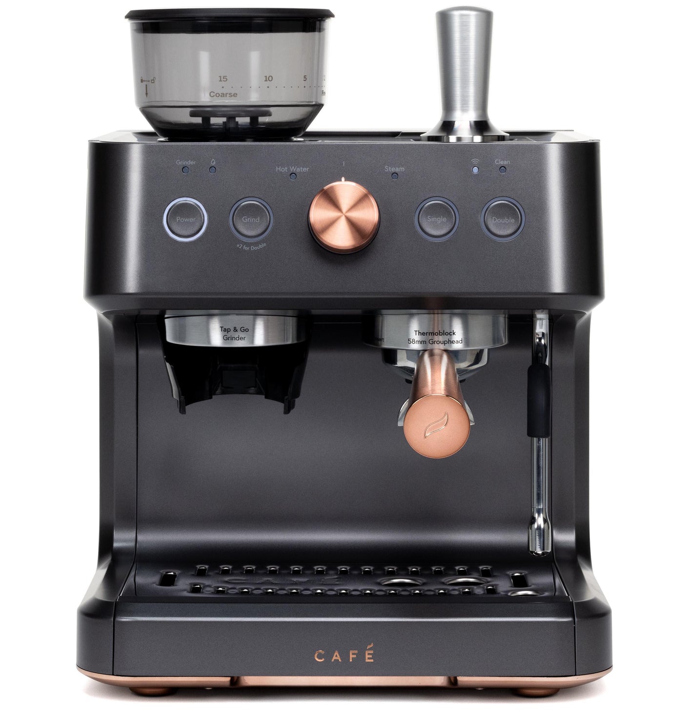 Café™ BELLISSIMO Semi Automatic Espresso Machine + Frother